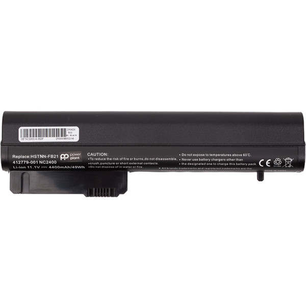 Фото - Аккумулятор для ноутбука PowerPlant HP EliteBook 2530p (HSTNN-DB22) 11.1V 4400mAh (NB460380) Фото - Аккумулятор для ноутбука PowerPlant HP EliteBook 2530p (HSTNN-DB22) 11.1V 4400mAh (NB460380)