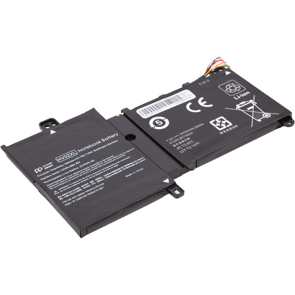 Фото - Аккумулятор для ноутбука PowerPlant HP Pavilion X360 11-K (HV02XL) 7.6V 3400mAh (NB462490)