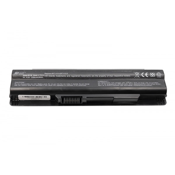 Фото - Аккумулятор для ноутбука PowerPlant MSI GE60 Series (BTY-S14, MIGE60LH) 10.8V 5200mAh (NB470037)