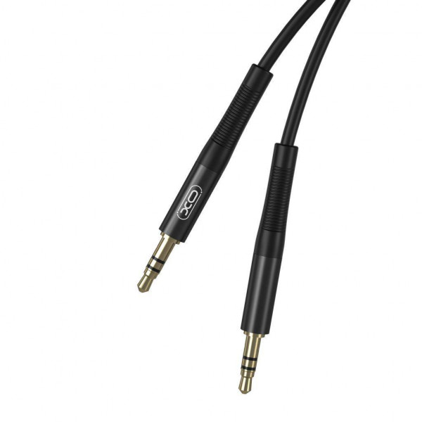 Фото - Кабель 3.5 мм - 3.5 мм XO NBR175A 1m Audio Cable Black (NBR175A-BK)