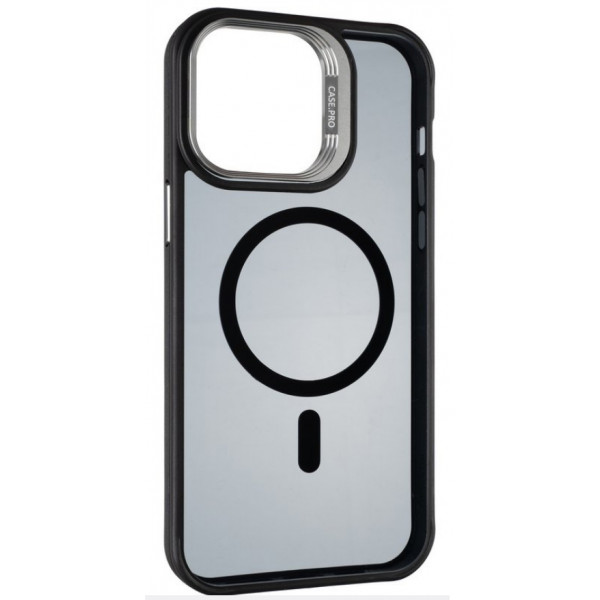 Фото - Чехол для смартфона Gelius Elegant Bumper Case Camera stand MagSafe for iPhone 14 Pro Black (98623)