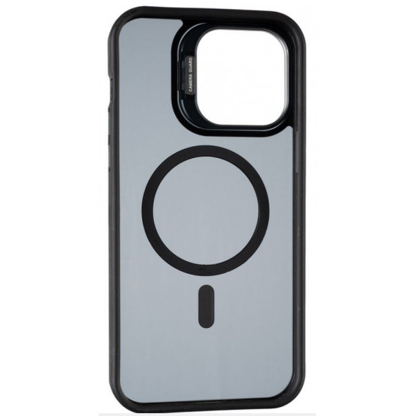 Фото - Чехол для смартфона Gelius Elegant Bumper Case Camera stand MagSafe for iPhone 14 Pro Black (98623)