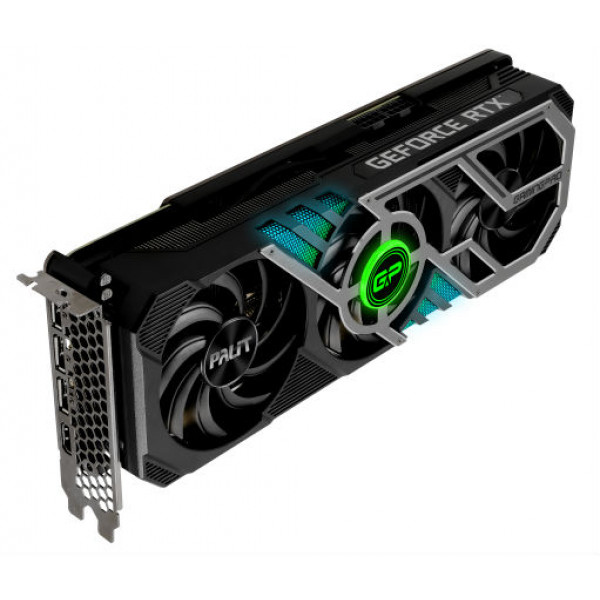 Фото - Видеокарта Palit GeForce RTX 3080 GamingPro OC 10GB GDDR6X 320bit (NED3090S19SB-132BA)