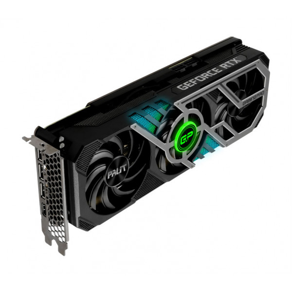 Фото - Видеокарта Palit GeForce RTX 3080 GamingPro OC 10GB GDDR6X 320bit (NED3090S19SB-132BA)