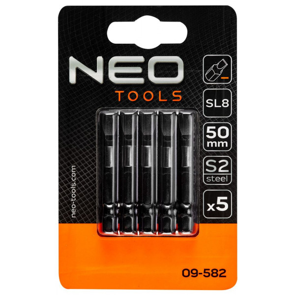 Фото - Набор бит для отвертки Neo Tools 09-582 NEО 5 шт.