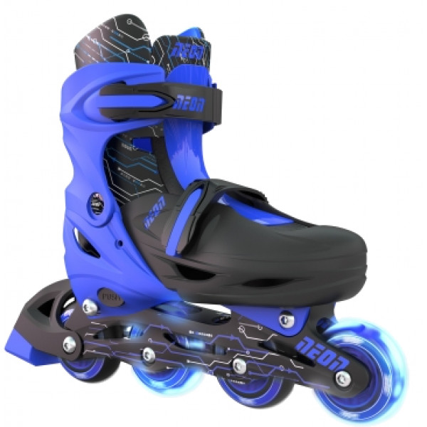 Фото - Ролики Neon Combo Skates Blue (NT10B4) Фото - Ролики Neon Combo Skates Blue (NT10B4)