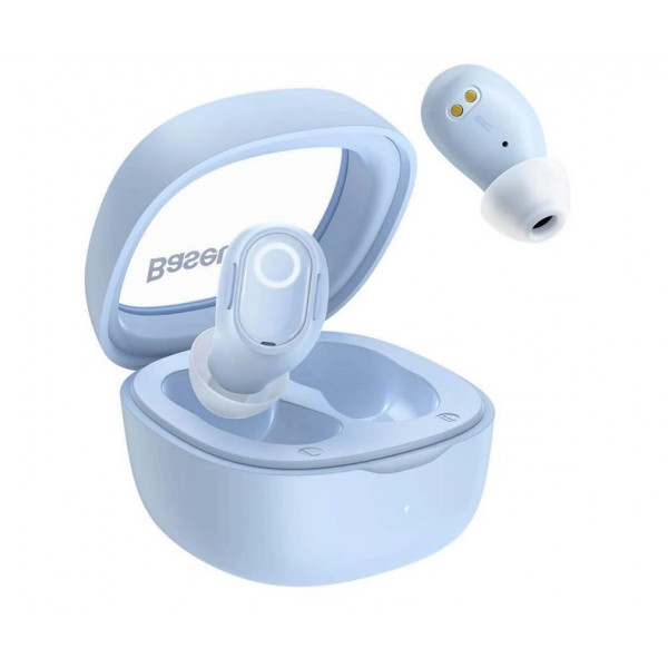 Фото - Наушники вкладыши беспроводные TWS Baseus Bowie WM02 True Wireless Earphones Blue (NGTW180003)