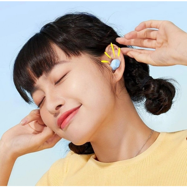 Фото - Наушники вкладыши беспроводные TWS Baseus Bowie WM02 True Wireless Earphones Blue (NGTW180003)
