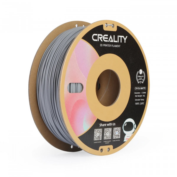 Фото - Нитка для PLA-картриджа Creality Filament 1.75 мм Gray (3301010299) Фото - Нитка для PLA-картриджа Creality Filament 1.75 мм Gray (3301010299)