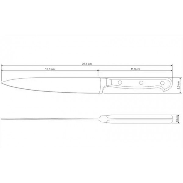 Фото - Нож универсальный Tramontina CENTURY 152 мм 