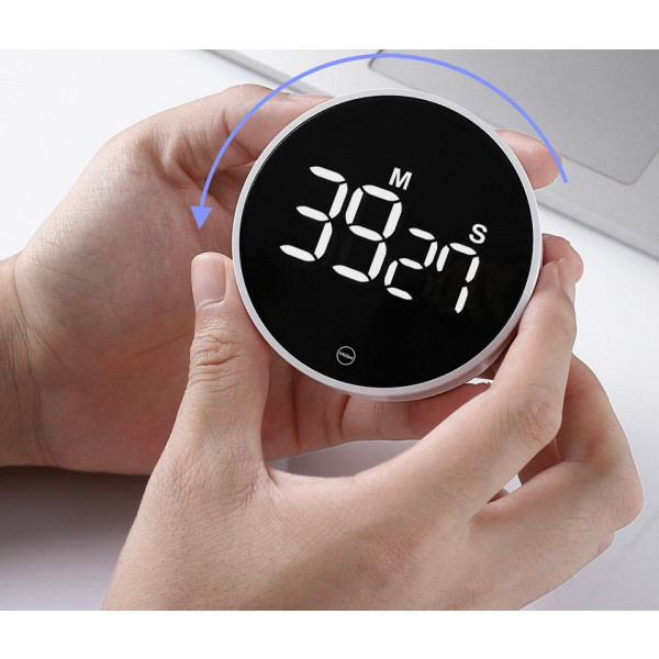 Фото - Кухонный таймер цифровой MiiiW rotating timer (NK5260) White