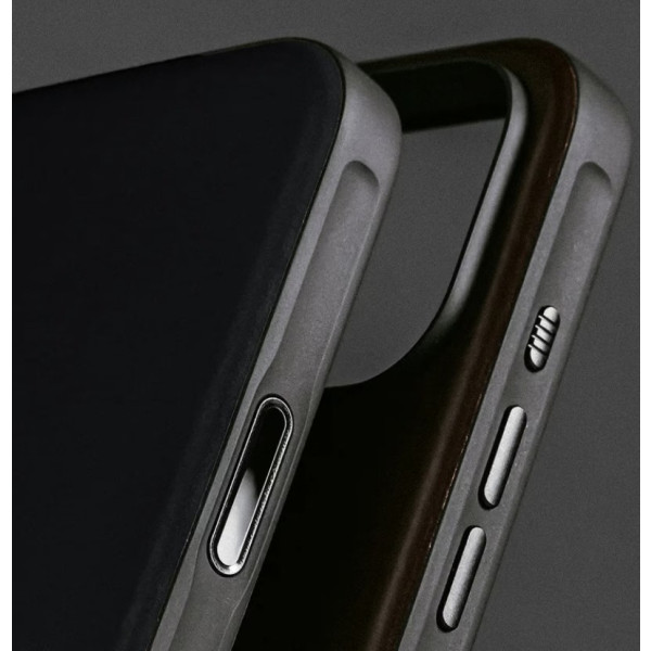 Фото - Чехол для смартфона Nomad Modern Leather Case Black for iPhone 17 Pro (NM014339858)
