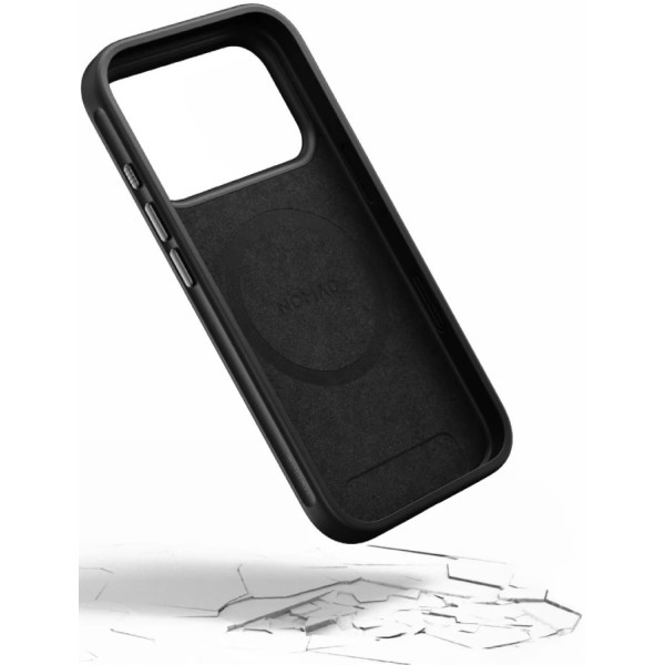 Фото - Чехол для смартфона Nomad Modern Leather Case Black for iPhone 17 Pro (NM014339858)