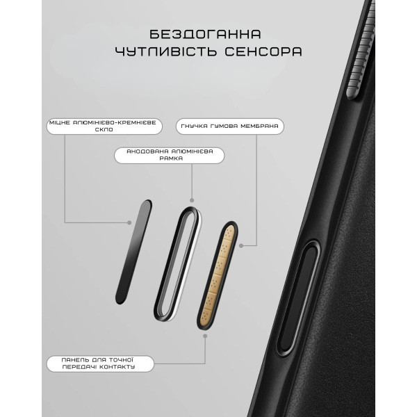 Фото - Чехол для смартфона Nomad Modern Leather Case Black for iPhone 17 Pro (NM014339858)