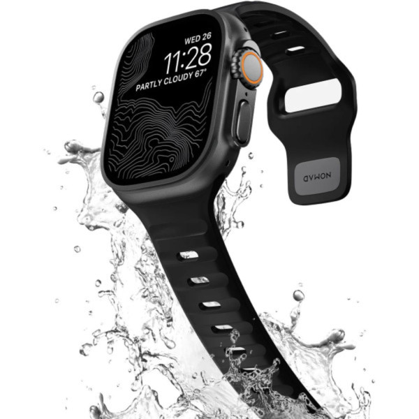 Фото - Ремешок для смарт-часов Nomad Sport Band Black 46mm/49mm (NM1AM10000)