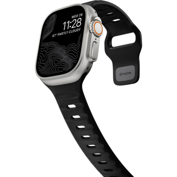 Фото - Ремешок для смарт-часов Nomad Sport Band Black 46mm/49mm (NM1AM10000)