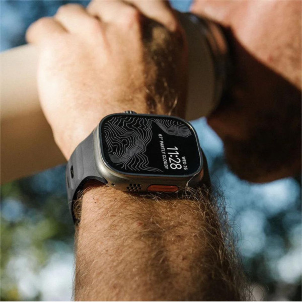 Фото - Ремешок для смарт-часов Nomad Sport Band Black 46mm/49mm (NM1AM10000)