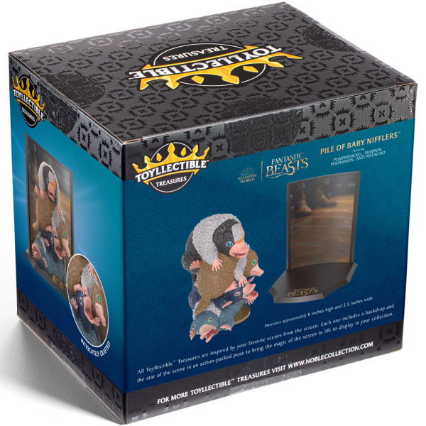 Фото - Коллекционная фигурка Noble Collection FANTASTIC BEASTS Pile of Baby Nifflers Toyllectible Treasures 13 см (NN5255)