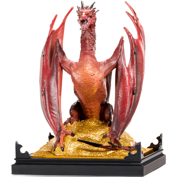 Фото - Коллекционная фигурка Noble Collection HOBBIT Smaug диорама 17 см (NN6029)