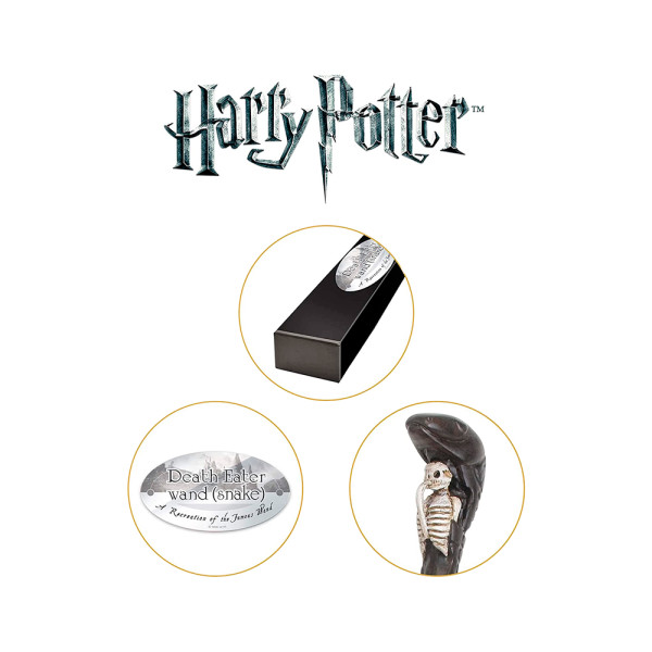 Фото - Сюжетно-ролевая игра. Набор-профессий Noble Collection HARRY POTTER Snake - Death Eater Wand (NN8224)