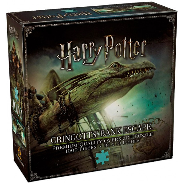 Фото - Пазлы картонные (8+) Noble Collection Harry Potter Gringotts Bank Escape 1000 шт. (84942100484)