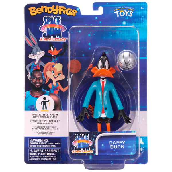 Фото - Коллекционная фигурка Noble Collection LOONEY TUNES Daffy SJ2 Bendyfig 19 см (NN9588)