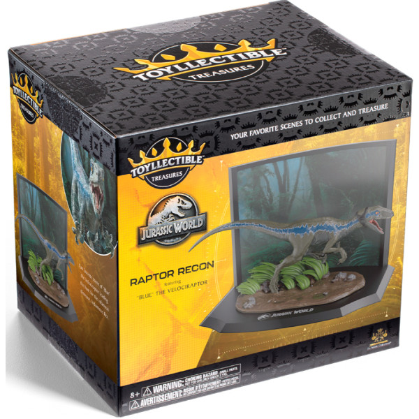 Фото - Коллекционная фигурка Noble Collection JURASSIC WORLD Toyllectible Treasures - Blue 19 см (NN9750)