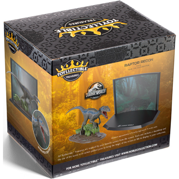 Фото - Коллекционная фигурка Noble Collection JURASSIC WORLD Toyllectible Treasures - Blue 19 см (NN9750)