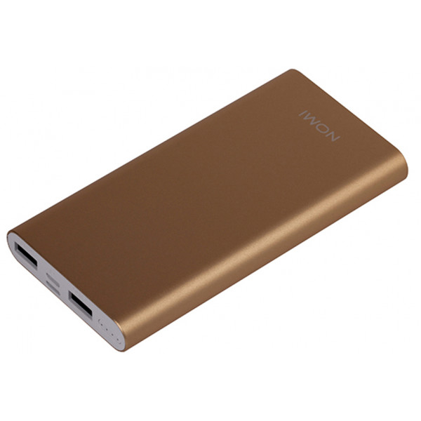 Фото - Батарея мобильная Nomi E100 10000 mAh Gold