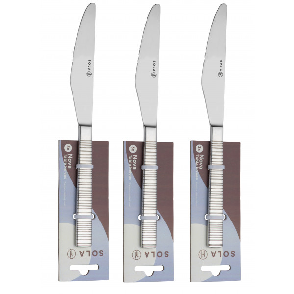 Фото - Набор ножей столовых Sola 3 шт. 31NOVA E1123
