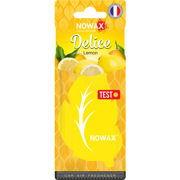 Фото - Ароматизатор для авто NOWAX Delice Lemon (NX00081)