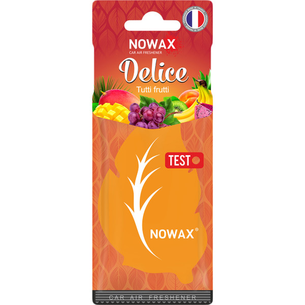 Фото - Ароматизатор для авто NOWAX Delice Tutti Frutti (NX00087)