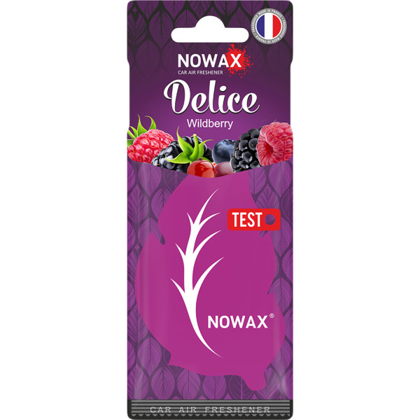 Фото - Ароматизатор для авто NOWAX Delice Wildberry (NX00089)