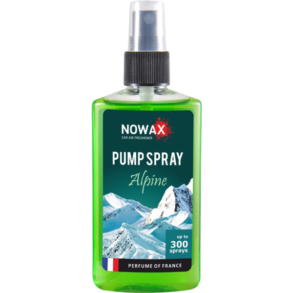 Фото - Ароматизатор для авто NOWAX PUMP SPRAY Alpine 75 мл (NX07521)