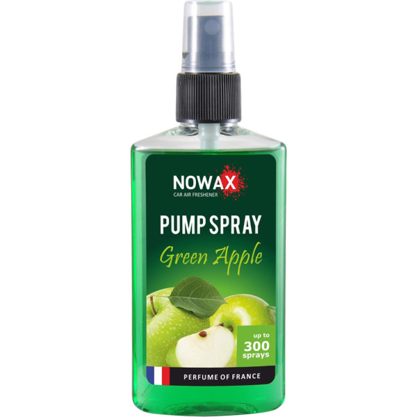 Фото - Ароматизатор для авто NOWAX PUMP SPRAY Green apple 75 мл (NX07512)