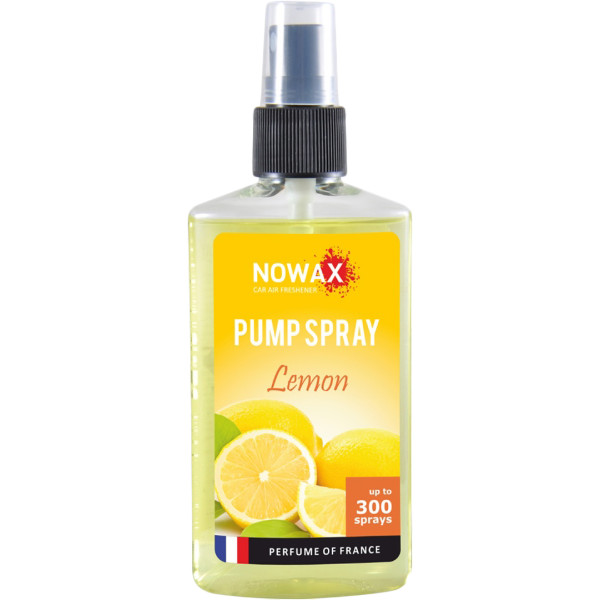 Фото - Ароматизатор для авто NOWAX PUMP SPRAY Lemon 75 мл (NX07519)