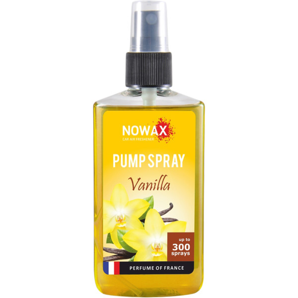 Фото - Ароматизатор для авто NOWAX PUMP SPRAY Vanilla 75 мл (NX07513)