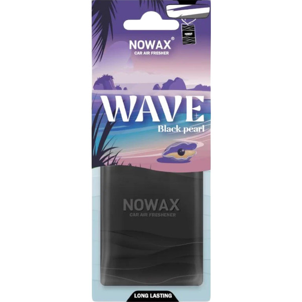 Фото - Ароматизатор для авто NOWAX Wave Black Pearl (NX07782)