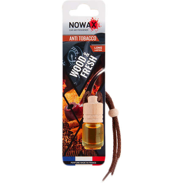 Фото - Ароматизатор для авто NOWAX Wood&Fresh Anti Tobacco 5 мл (NX07701)