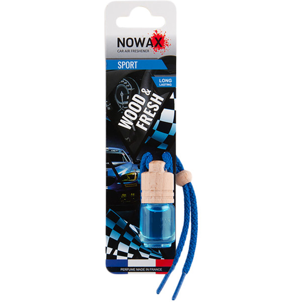 Фото - Ароматизатор для авто NOWAX Wood&Fresh Sport 5 мл (NX07711)