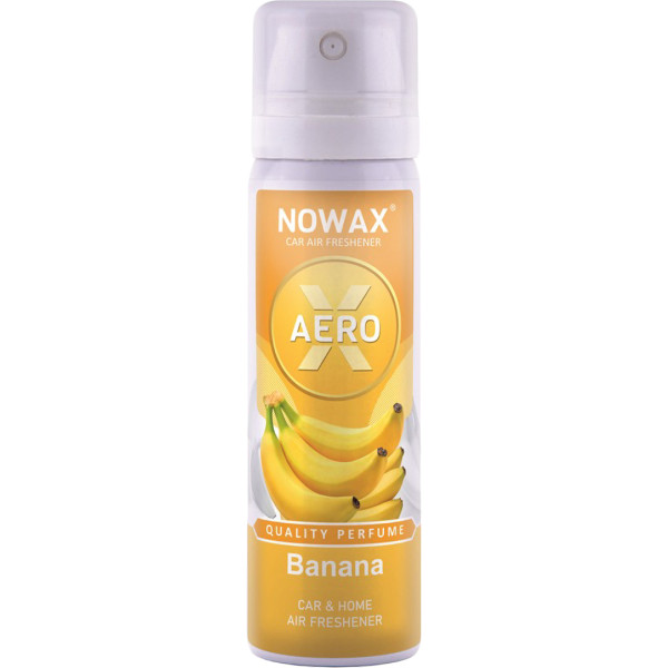Фото - Ароматизатор для авто NOWAX X Aero Banana 75 мл (NX06515)