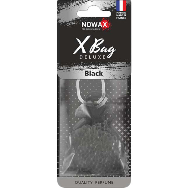 Фото - Ароматизатор для авто NOWAX полимерный X Bag DELUXE Black (NX07585)
