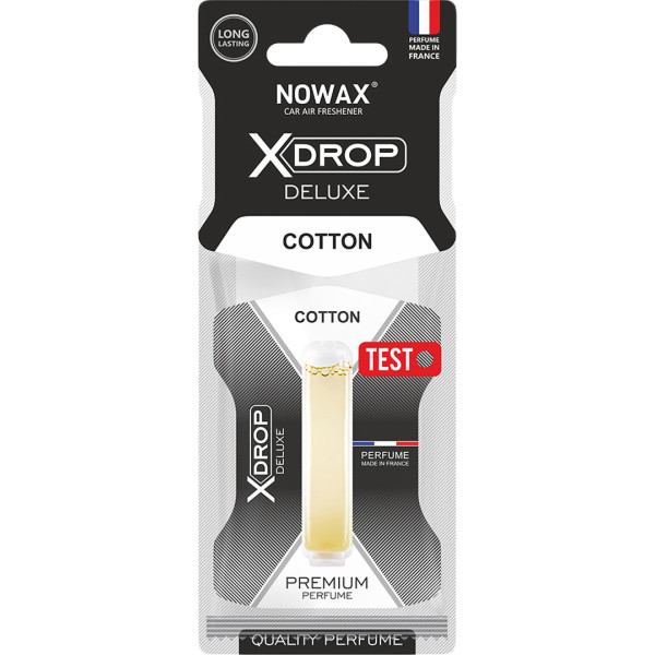 Фото - Ароматизатор для авто NOWAX с капсулой X Drop Deluxe Cotton (NX00072)