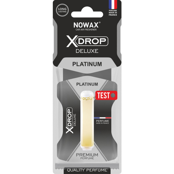 Фото - Ароматизатор для авто NOWAX с капсулой X Drop Deluxe Platinum (NX00067)