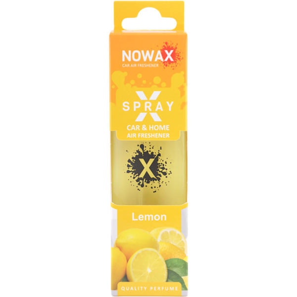 Фото - Ароматизатор для авто NOWAX с распылителем X Spray Lemon 50 мл (NX07601)