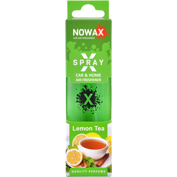 Фото - Ароматизатор для авто NOWAX с распылителем X Spray Lemon Tea 50 мл (NX07607)