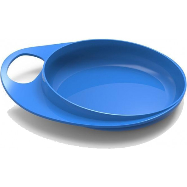 Фото - Набор тарелок для малыша Nuvita мелкие, 2шт. синий (NV8451Blue)