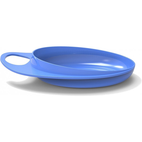 Фото - Набор тарелок для малыша Nuvita мелкие, 2шт. синий (NV8451Blue)