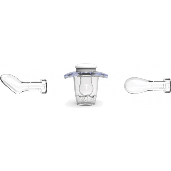 Фото - Ортодонтическая пустышка Nuvita Air 0м+ 2 шт. для девочки (NV7060Girl)