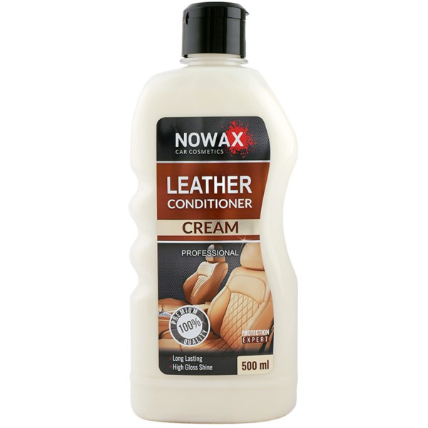 Фото - Полироль для авто NOWAX LETHER CONDITIONER CREAM 500 мл (NX00020)